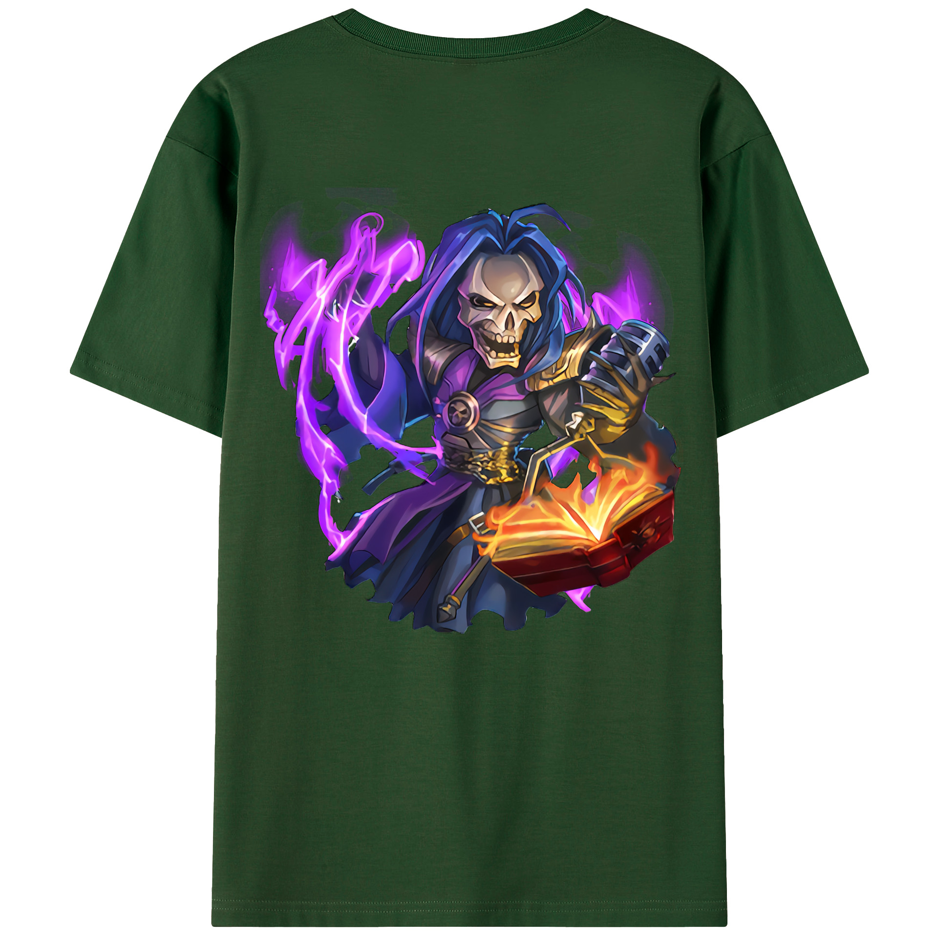 リーグ・オブ・レジェンド League of Legends LOL 綿100％半袖Tシャツ（背面プリント）